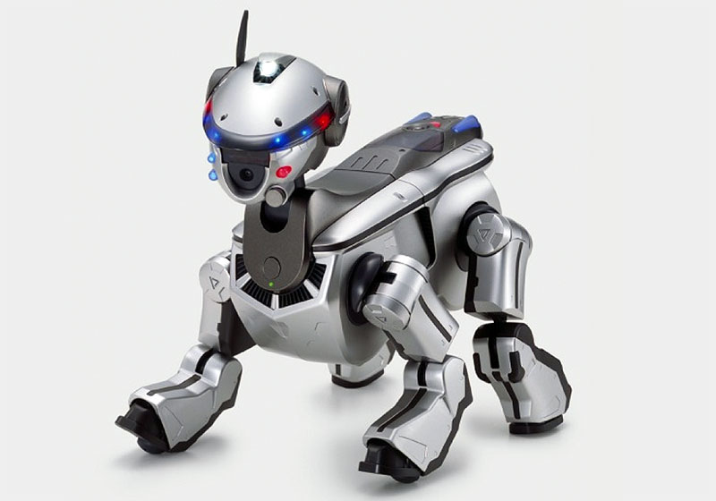 The Sony AIBO ERS-220 is just too uselessly adorable.
